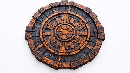 Exploring the enigma of an ancient artifact embellished with mysterious symbols for game design inspiration