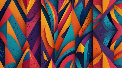 "Dynamic Dimensions: Playful Shapes in Modern Design"