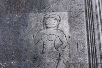 Apsara in Angkor Wat, Siem reap, Cambodia.