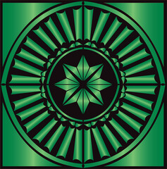 creative geometric pattern