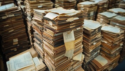 Obraz premium Extracting valuable data from historical books for research and analysis techniques