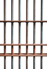 Prison bars transparent background for digital design and illustration