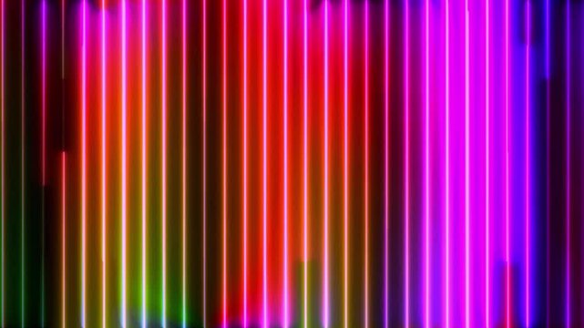 abstract background pattern lines neon light colorful glowing
