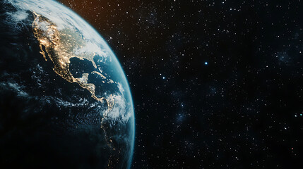 planet and galaxy