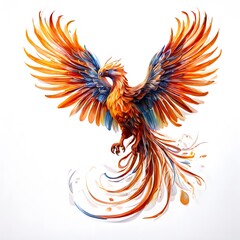 Obraz premium concept painting design object on white background