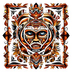 Naklejka premium concept painting design object on white background