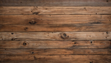 Naklejka premium Brown wood surfaces with visible grain texture and warm tones
