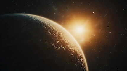 Obraz premium planet in universe