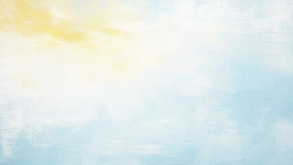 Closeup of abstract rough colorful blue orange multicolored art painting texture, Soft pastel hues blend smoothly on a textured surface,