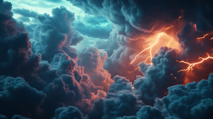 Fototapeta premium storm weather