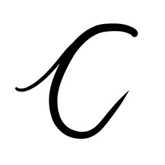 illustration of calligraphy c