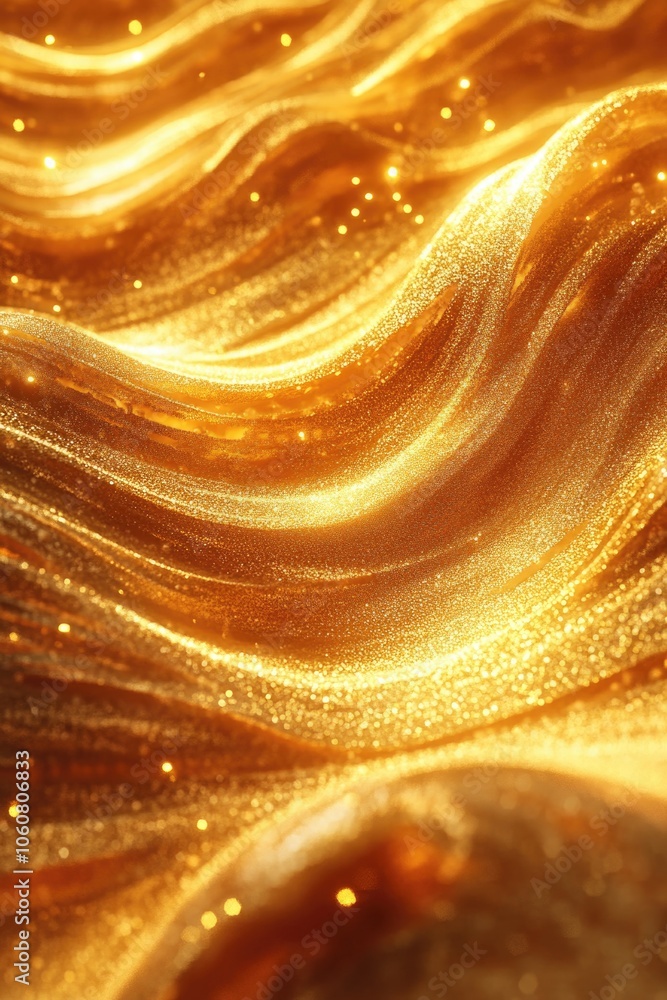 Poster close-up shot of a shiny metal surface with reflective properties
