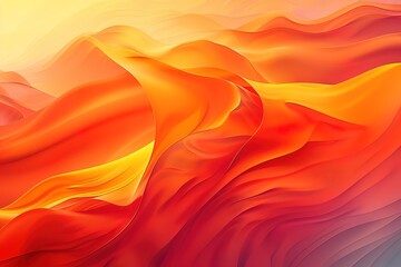 Plain Orange shades wallpaper. Premium color. Vector illustration.