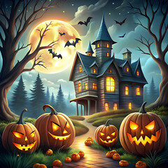 Fototapeta premium Halloween year