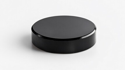 Black Round Wooden Platform for Product Display  Mockup  Photography  Presentation