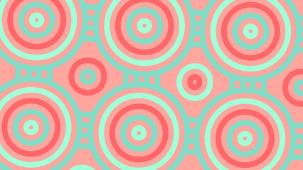 seamless pattern with circles