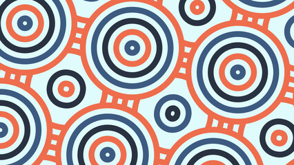 seamless pattern with circles