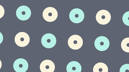 pattern with eyes and circles