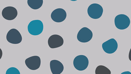 seamless dots pattern with circles
