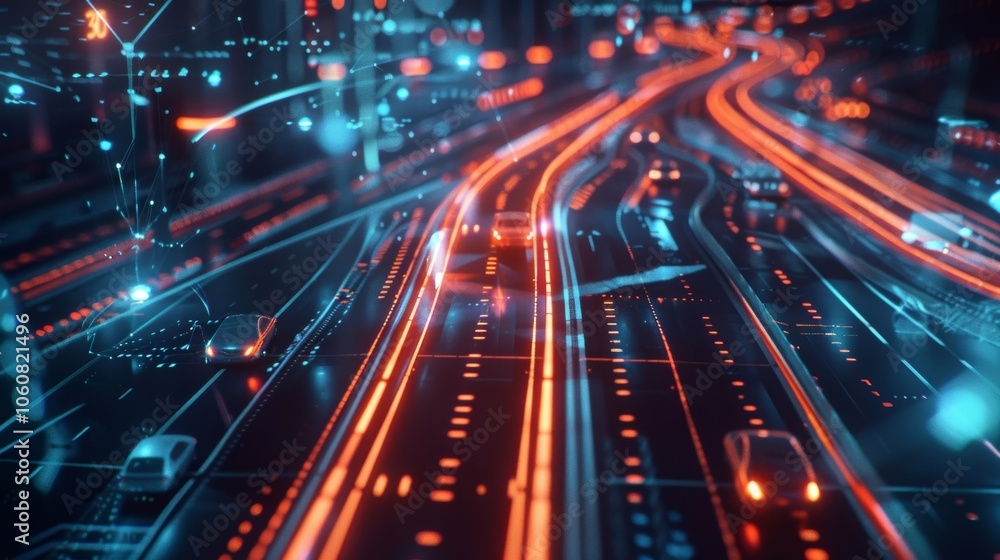 Poster city officials rely on 5genabled sensors to monitor noise pollution levels adjusting traffic pattern