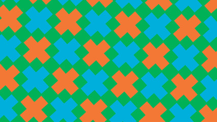 seamless geometric pattern with triangles