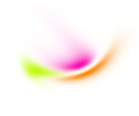 abstract gradient wave blur shape transparent background