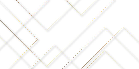 Modern white background corporate with gold lines .Modern white gold abstract geometric background with diamond shape and lines .square shapes template for business, card, flyer	
