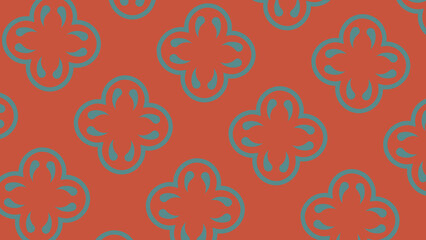 seamless pattern with flowers