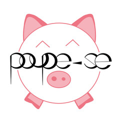 Ilustração porco, animais, caricatura, cor-de-rosa, vector, ilustração, fazenda, leitão, leitão, bonito, isolado, carne de porco, bebé, mamífero, amor, banco, cabeça, animal de estimação, cômico, bran