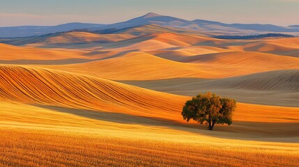 Obraz premium Golden Wheat Fields