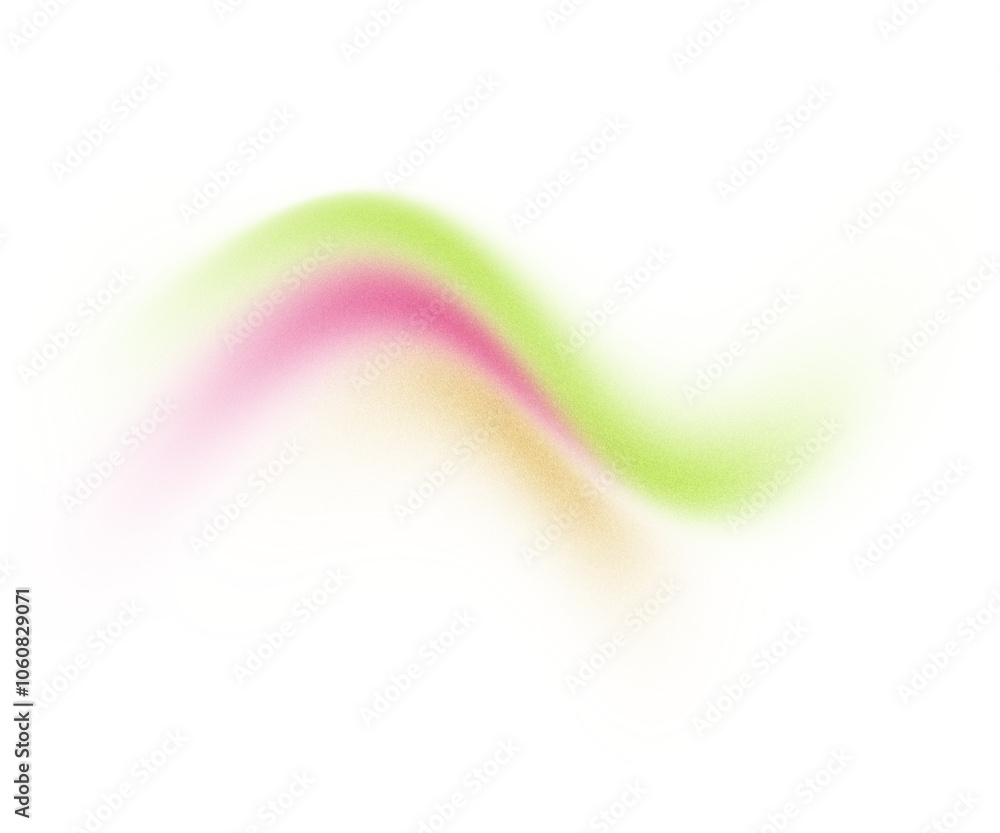 Poster glowing abstract gradient wave blur shape transparent background
