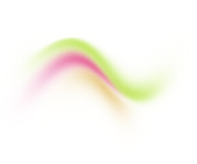 Glowing abstract gradient wave blur shape transparent background