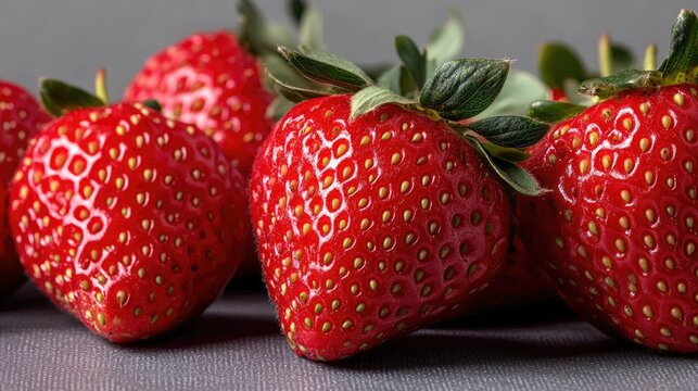 Fresh Strawberries Juicy, Sweet, and Packed with Flavor