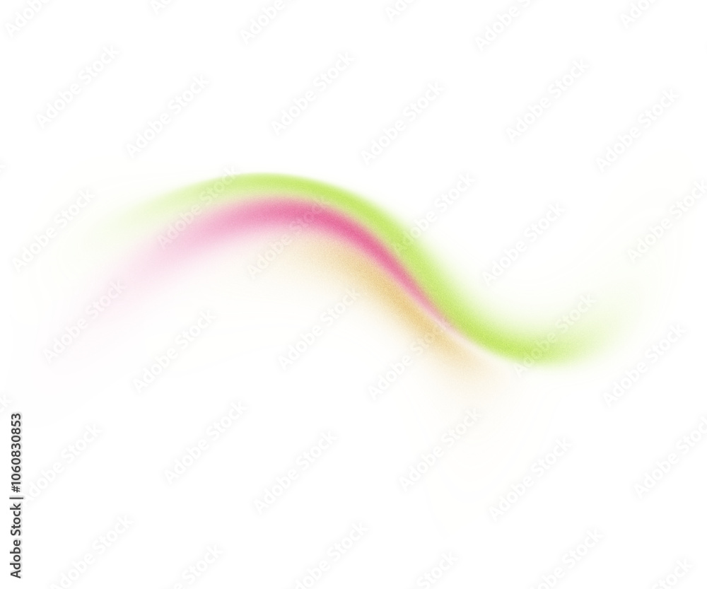 Poster glowing abstract gradient wave blur shape transparent background