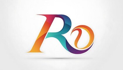 Letter R logo design template,Modern colourful block alphabets vector illustration,Registered trademark. Icon for design. Blank, white and black backgrounds - Line icon,237