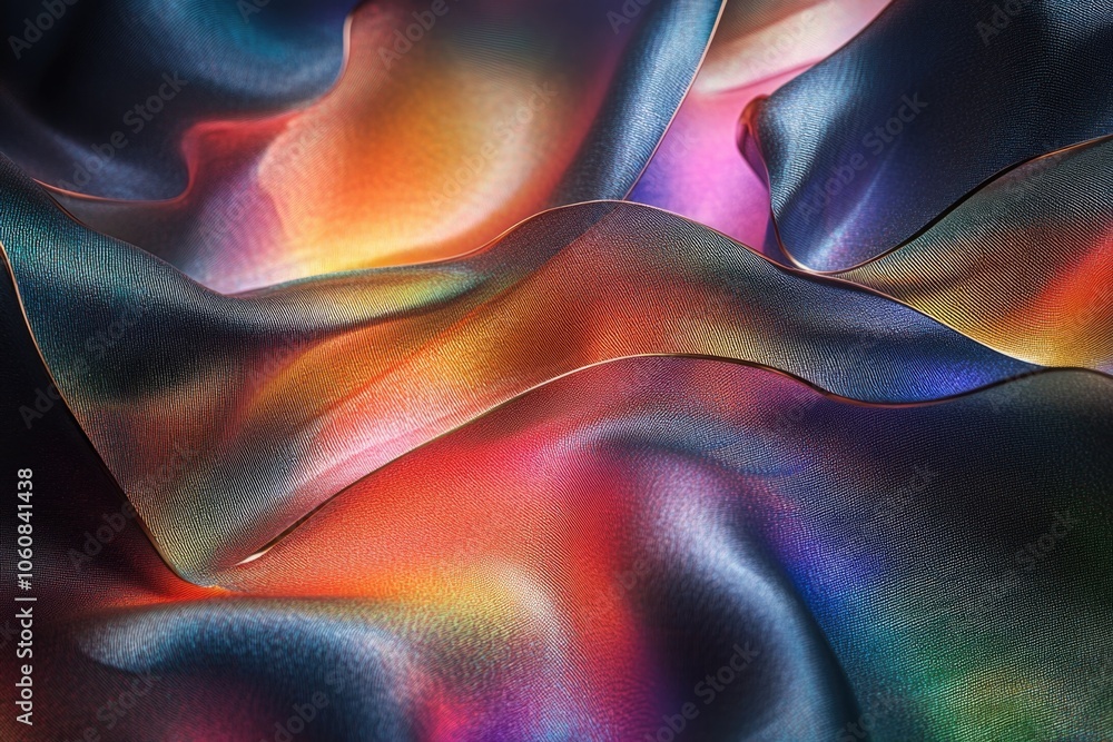 Poster a close-up shot of a colorful cloth with intricate patterns and designs, perfect for showcasing text