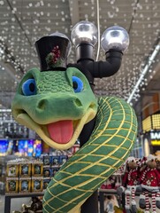 christmas tree toy, snake