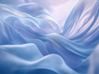 Obraz premium Peaceful ocean waves, blue sea water, calm and serene atmosphere
