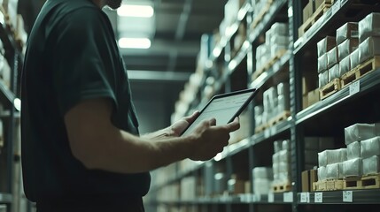 Efficient inventory management streamlining operations with technology in warehouse environments