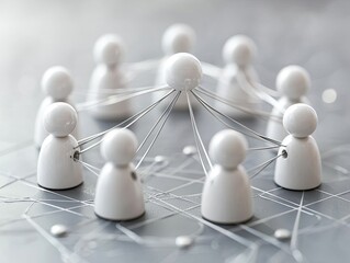Obraz premium team work business concepts