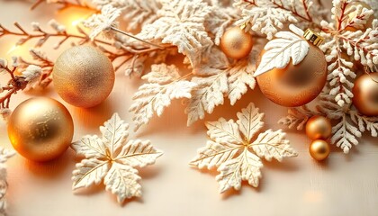  golden balls and cones