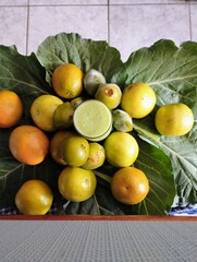 detox juice and vegetables