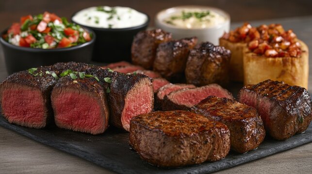 Savory selection of grass-fed game meats for gourmet dining and culinary adventures