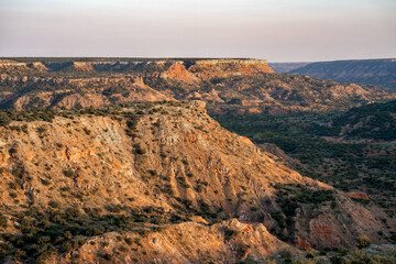 View of Palo Duro Canyon, Texas