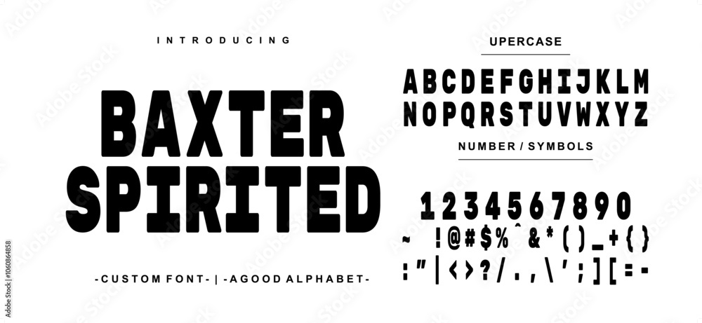 Poster modern minimal abstract alphabet fonts. typography colorful creative font. alphabet vector font with