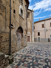 Naklejka premium Corfinio, L'Aquila,, Abruzzo