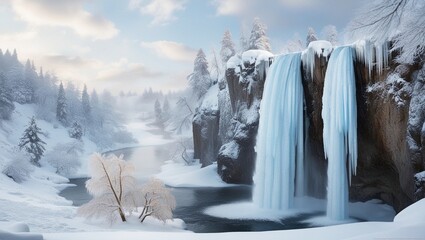 Winter landscapes and snowy scenes