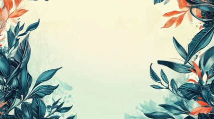 Serene Botanical Sanctuary: A Nature's Embrace