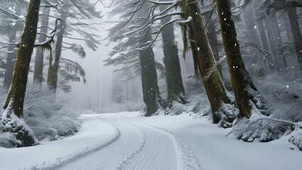 Winter landscapes and snowy scenes