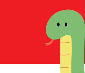 巳年　蛇の年賀状　